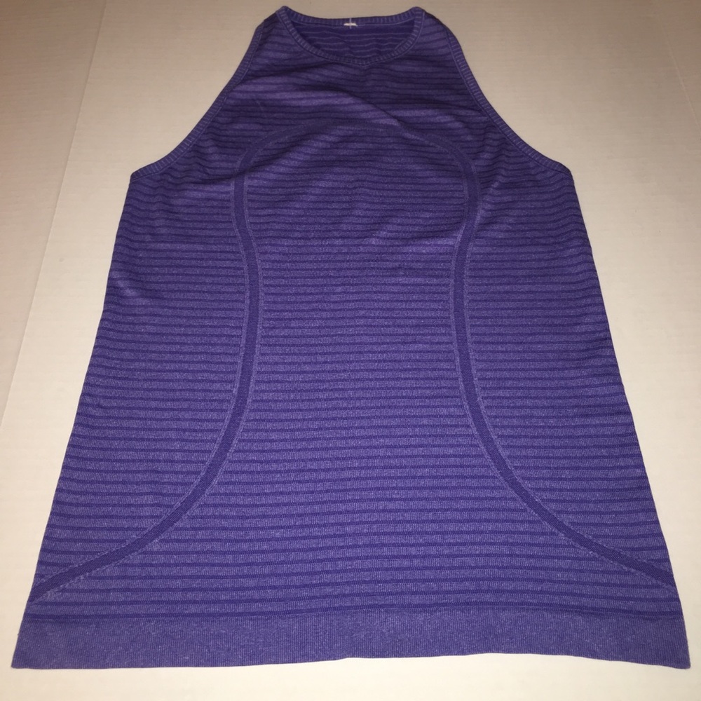 LULULEMON Women’s Sz 8 Purple Yoga Top